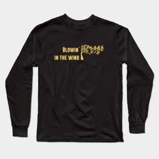 Blowin´ in the wind, mustard Long Sleeve T-Shirt